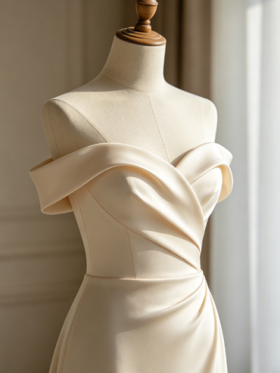 Minimal Essence · Structural-Free Line Gown