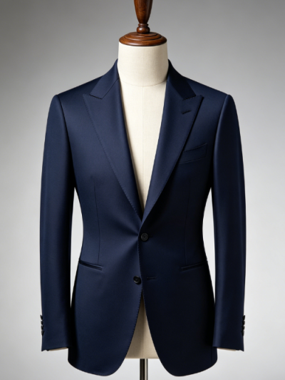 Ocean Boundary · Deep Navy Slim Formal Suit