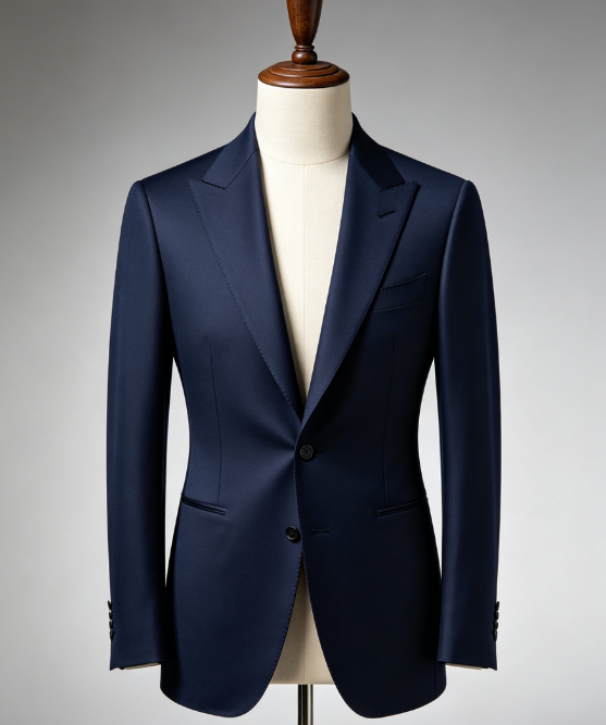 Ocean Boundary · Deep Navy Slim Formal Suit