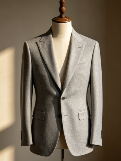 Frost Gray Order · Tailored Light Gray Suit