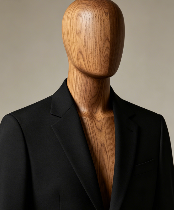 Obsidian Silence · Minimal Black Suit